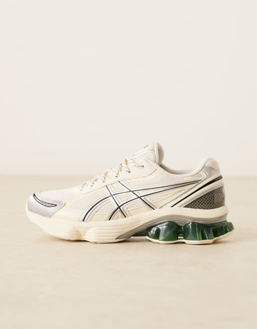 Asics - Gel-Kinetic Fluent - Sneakers in crème en zilver, 2 van 5