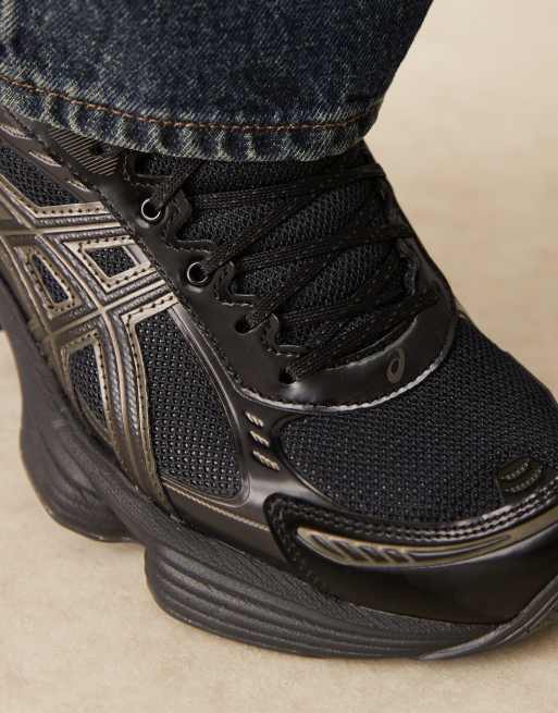 Asics - Gel-Kinetic Fluent - Sneakers in zwart en grijs, 4 van 5
