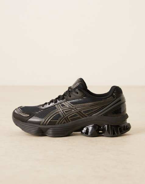 Asics - Gel-Kinetic - Sneakers nere e grigie - view 1