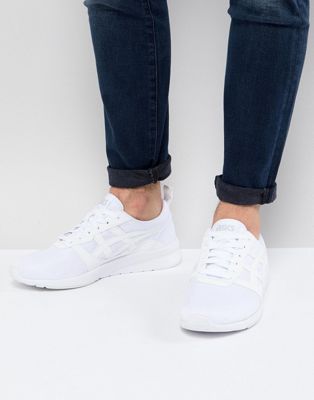 Asics Gel Lyte Jogger Sneakers In White 