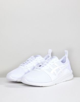 asics gel lyte jogger trainers in white