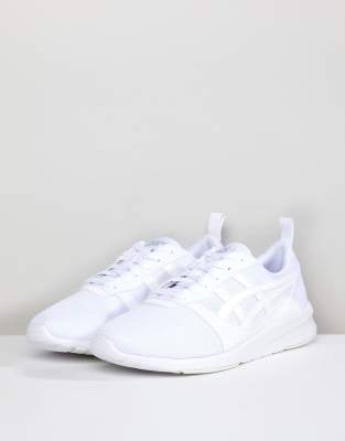 asics tiger lyte jogger trainers white