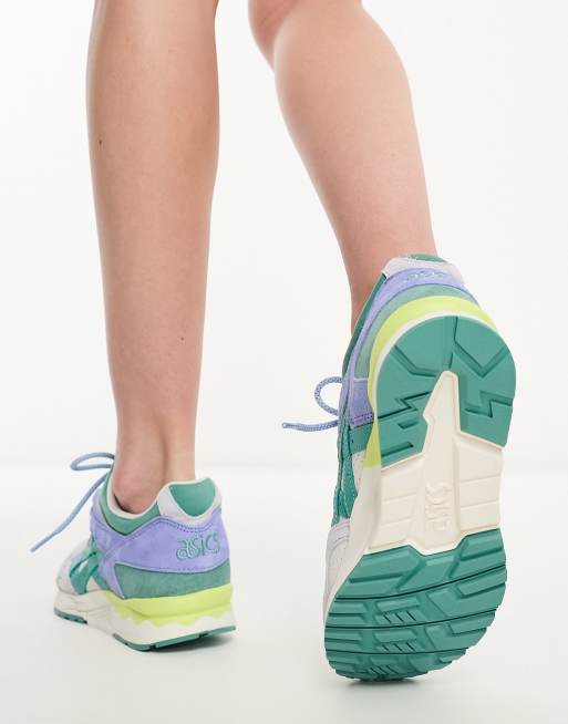 Asics gel lyte store 1 mujer verdes