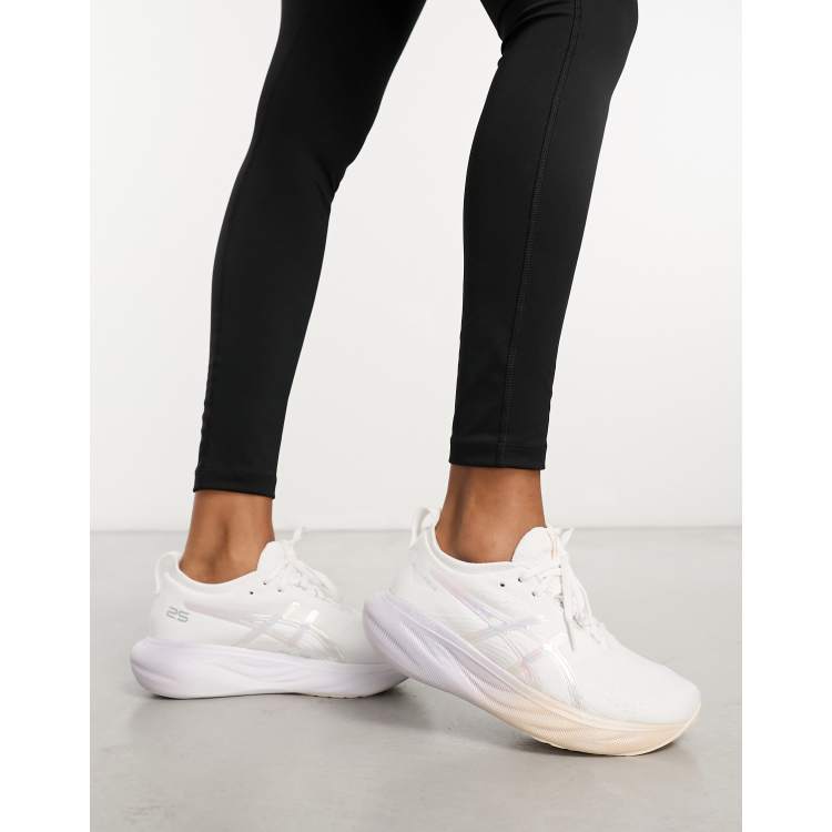 Asics gel nimbus clearance womens white