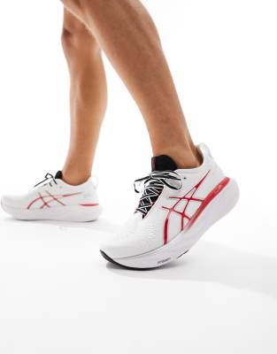 Asics Gel-Nimbus 25 anniversary platform neutral running trainers in ...