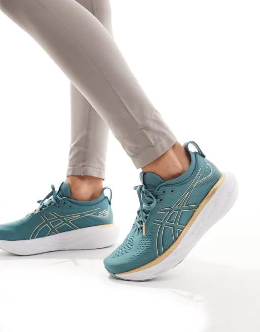 Asics - Gel-Nimbus 25 - Baskets de courses neutres - Bleu