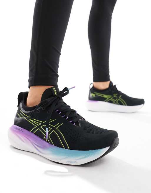 Asics - Gel-Nimbus 25 Neutral - Hardloopschoenen in zwart