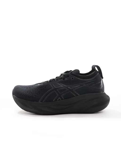 Mens asics all clearance black