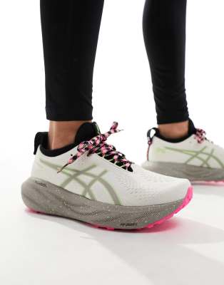 Asics rose clearance et grise