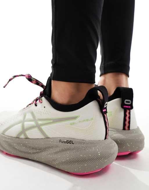 Asics – Gel-Nimbus 25 TR – Neutrale Trail-Laufschuhe in Weiß und Grau | ASOS | Neutralschuhe