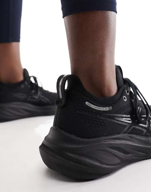 Asics – Gel-Nimbus 26 – Czarne buty sportowe do biegania, 5 z 5