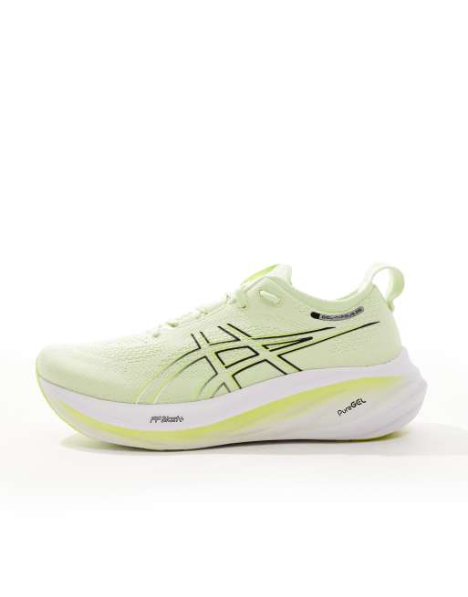 Asics – Gel-Nimbus 26 Neutral – Limonkowe buty sportowe do biegania, 2 z 5