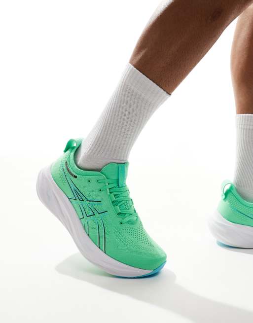 Asics Gel Nimbus 26 Neutrale Laufschuhe in leuchtendem Grun