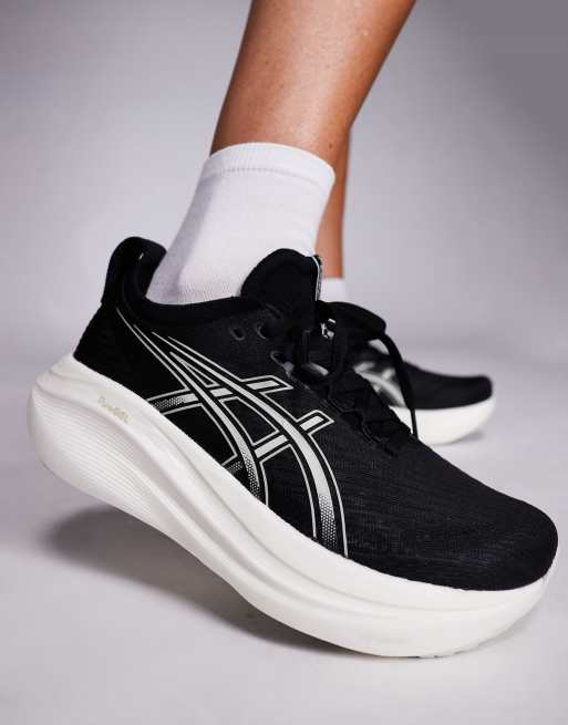 Asics - Gel-Nimbus 27 - Hardloopsneakers in zwart, 4 van 5