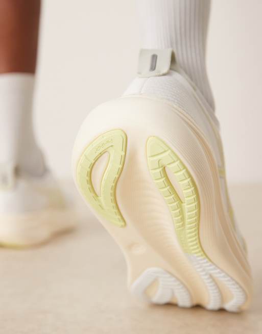 Asics - Gel-Nimbus 27 - Sneakers da corsa color bianco e giallo huddle, 3 di 5