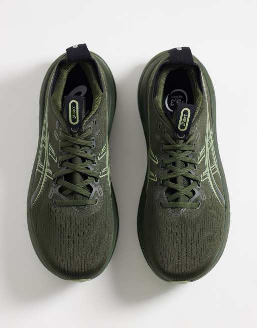Asics Gel-Nimbus 28 buty do biegania w kolorze vintage khaki, 3 z 5