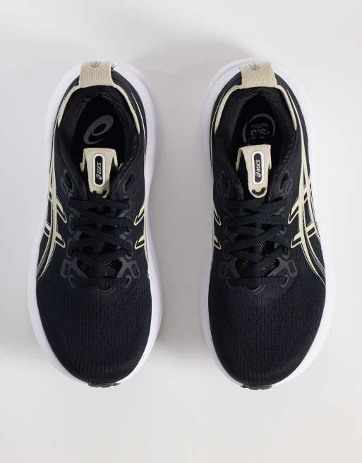 Asics – Gel-Nimbus 28 – Lauf-Sneaker in Schwarz und Federgrau, 2 von 5
