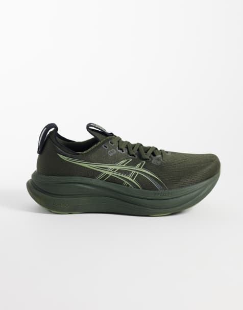 Asics Gel-Nimbus 28 løbesneakers i vintage khaki - view 1