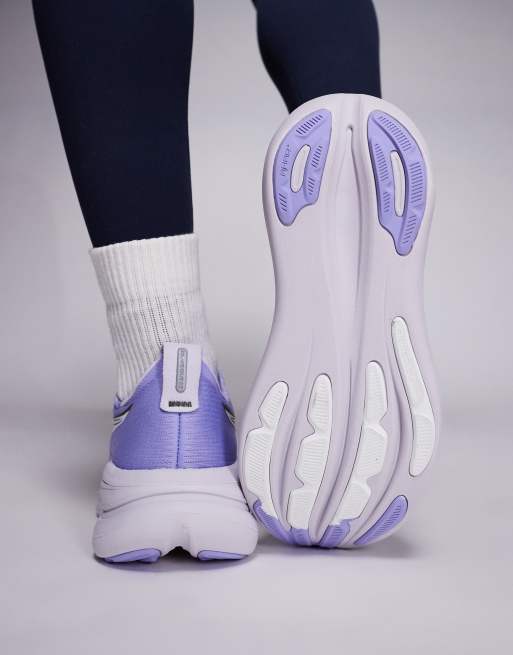 Asics Gel-Nimbus 28 running trainers in purple, 4 of 5