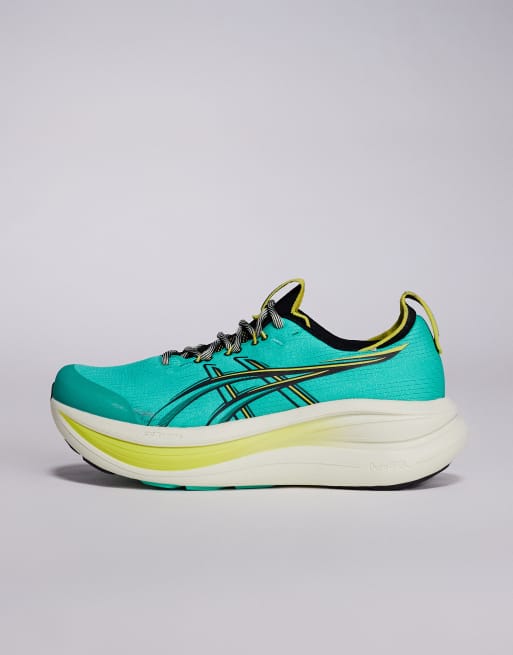 Asics – Gel-Nimbus 28 TR – Sneaker in Grün und Gelb, 2 von 5