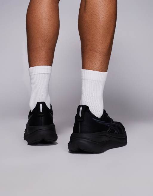 Asics Gel-Nimbus 28 trainers in black, 5 of 5