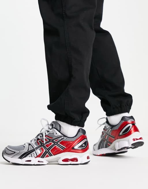 Asics gel nimbus 9 homme rouge new arrivals