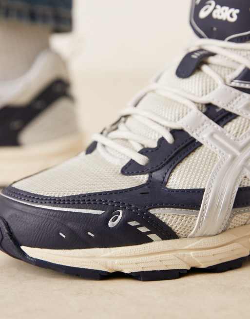 Asics - Gel-Nunobiki - Baskets - Blanc cassé et bleu marine, 4 de 5