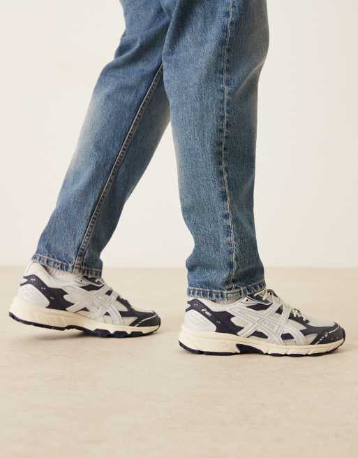 Asics - Gel-Nunobiki - Baskets - Blanc cassé et bleu marine, 5 de 5