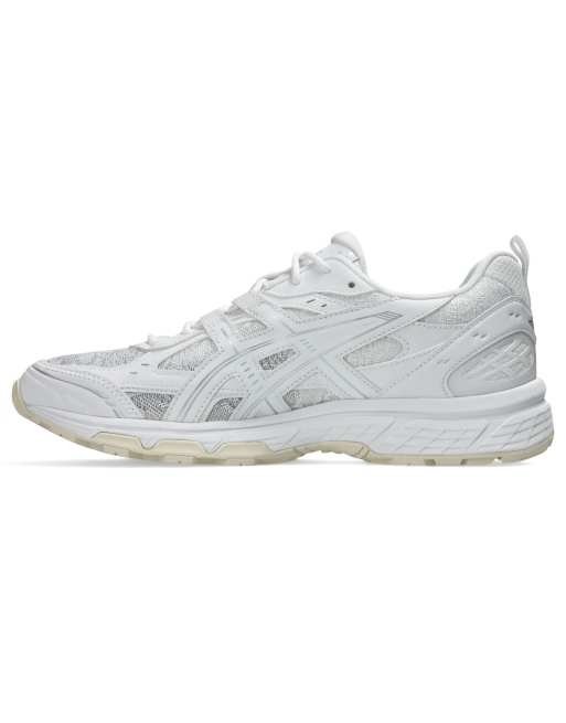Asics Gel-Nunobiki baskets blanches et argentées, 3 de 4