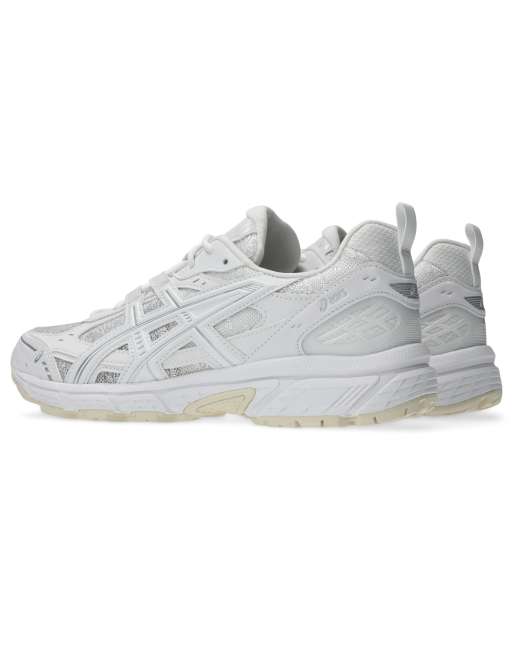 Asics Gel-Nunobiki baskets blanches et argentées, 4 de 4