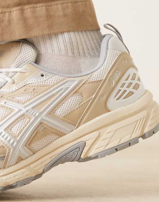 Asics – Gel-Nunobiki – Beige och vita träningsskor, 4 av 5