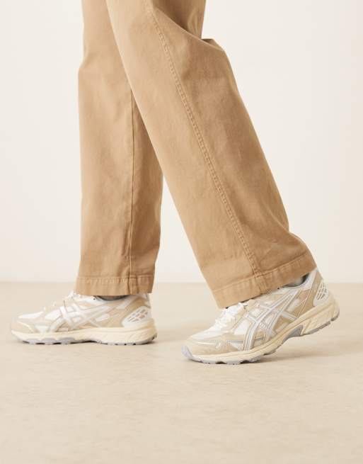 Asics – Gel-Nunobiki – Beige och vita träningsskor, 5 av 5