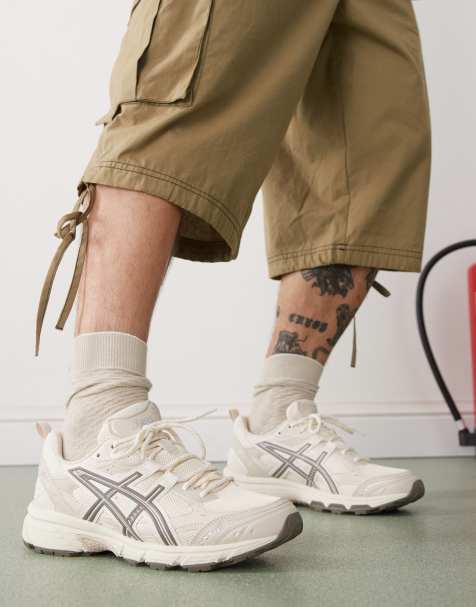 Asics – Gel-Nunobiki – gräddvita och beige träningsskor - view 1