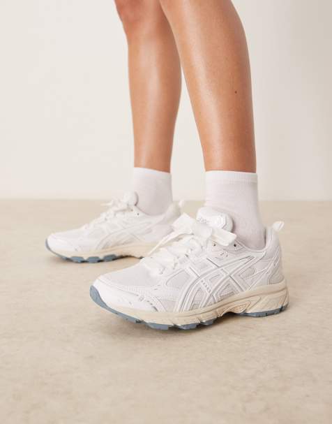 Asics - Gel-Nunobiki - Hvide/sølvfarvede sneakers - view 1