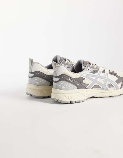 ASICS Gel-Nunobiki sneakers in crema e grigio, 5 di 5