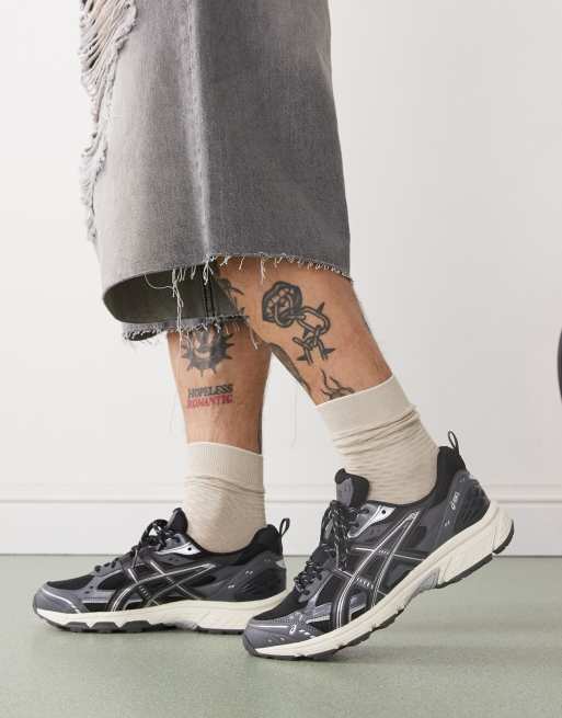 Asics - Gel-Nunobiki - Sneakers in zwart en grijs