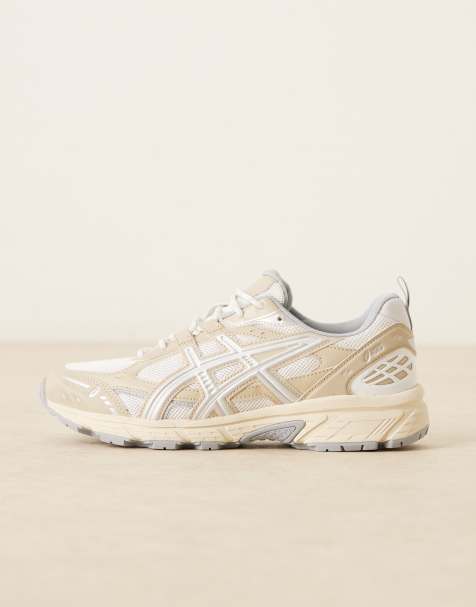Asics Gel-Nunobiki trainers in beige and white - view 1