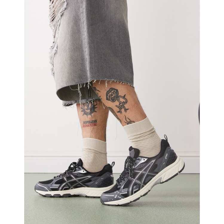 Asics Gel-Nunobiki trainers in black and obsidian grey | ASOS