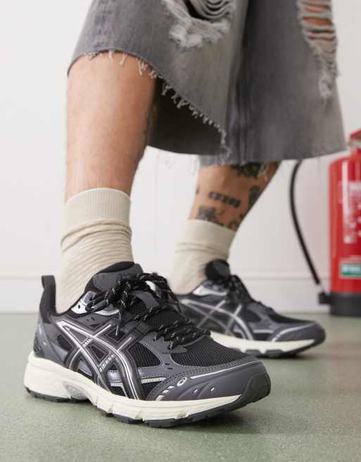 Asics Gel-Nunobiki trainers in black and obsidian grey | ASOS