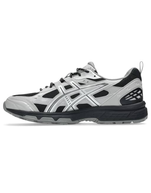 Asics Gel-Nunobiki trainers in grey and black, 4 of 4
