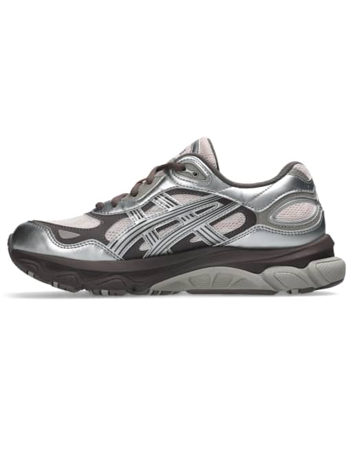 ASICS Gel-NYC 2.0 sneakers i pink cloud och silver, 4 av 4