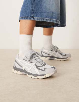 Asics - GEL-NYC 2055 - Baskets - Gris glacier et crème