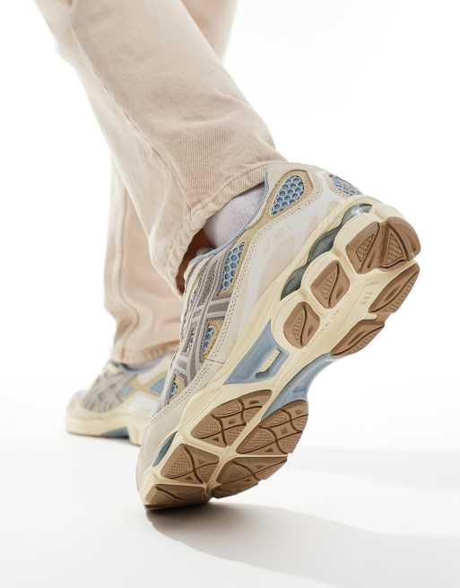 Asics - Gel-NYC - Baskets - Bleu/beige/gris, 5 de 5