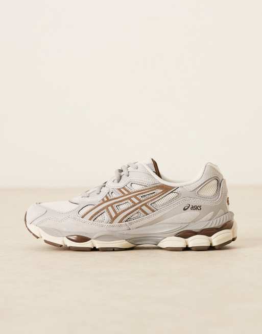 Asics – Gel-Nyc – Sneaker in Cremeweiß/Zementgrau, 2 von 5