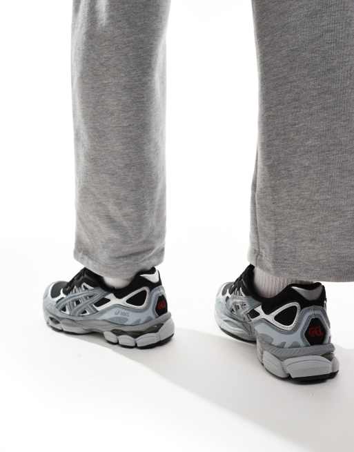 Asics - Gel-NYC - Unisex - Sorte og grå sneakers, 5 af 5