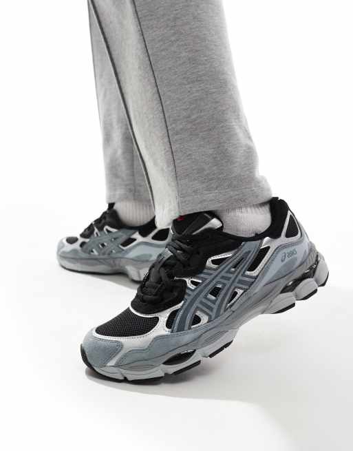 Asics – Gel-NYC – Unisex – Svarta och grå träningsskor