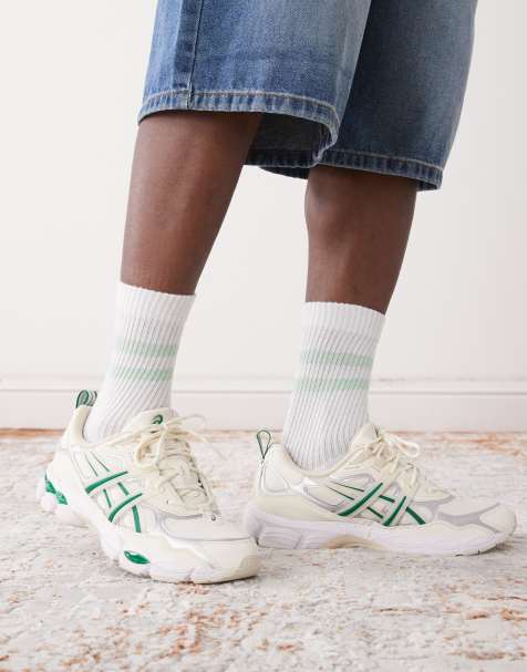 Asics Gel-NYC utility trainers in cream - view 1