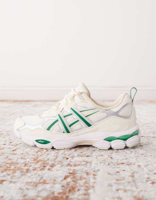 Asics Gel-NYC utility trainers in cream, 2 of 5