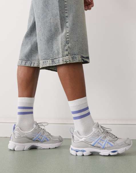 Asics Gel-NYC utility trainers in grey - view 1