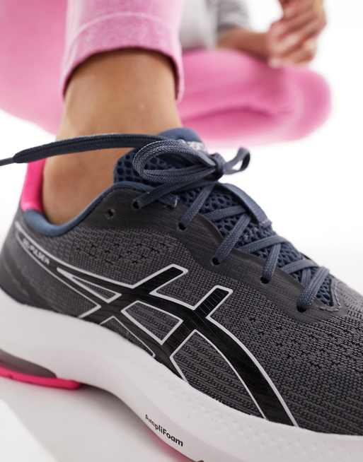 Asics Gel Pulse 14 Neutral Hardloopschoenen in grijs ASOS